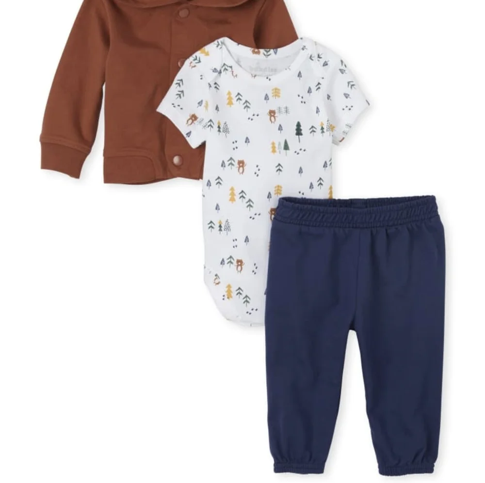 NWT Children's Place 3-Piece Bear Set